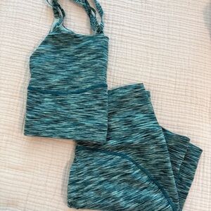 Outdoor Voices Teal Set